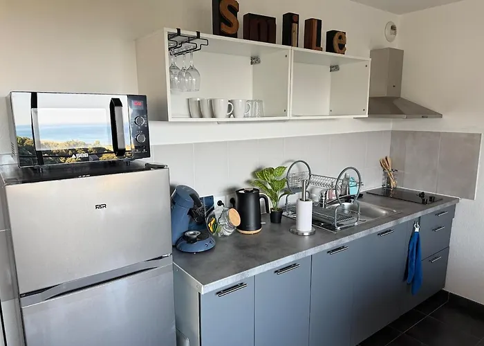 公寓 Stunning Apartment, Sea View,superbe Vue 巴斯蒂亚